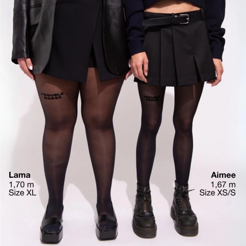 Saint sass tights - no rain, no flowers - Picture 4 of 8